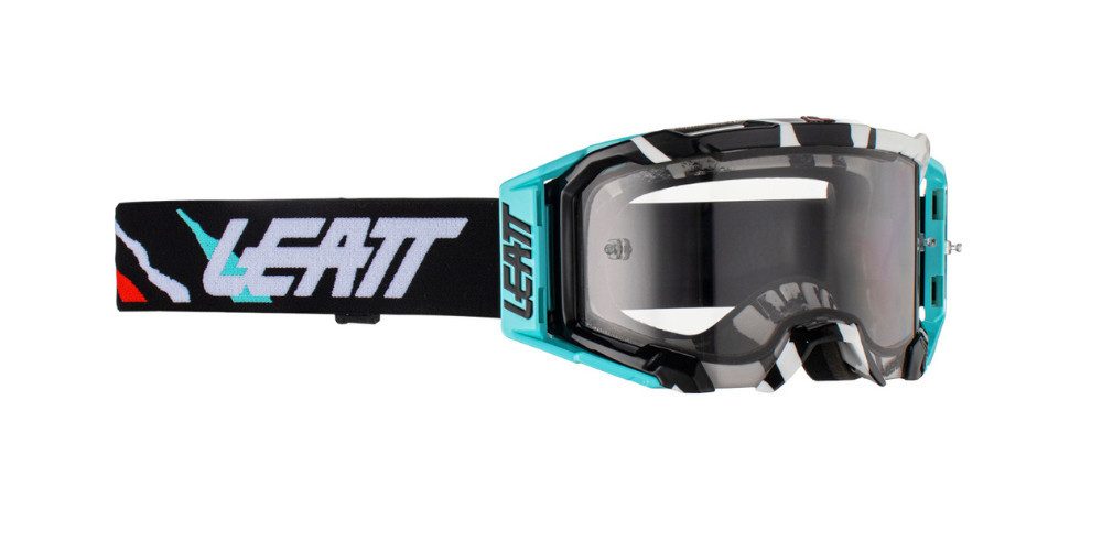 Leatt Motorradbrille Velocity 5.5 Acid Tiger Motocross Brille