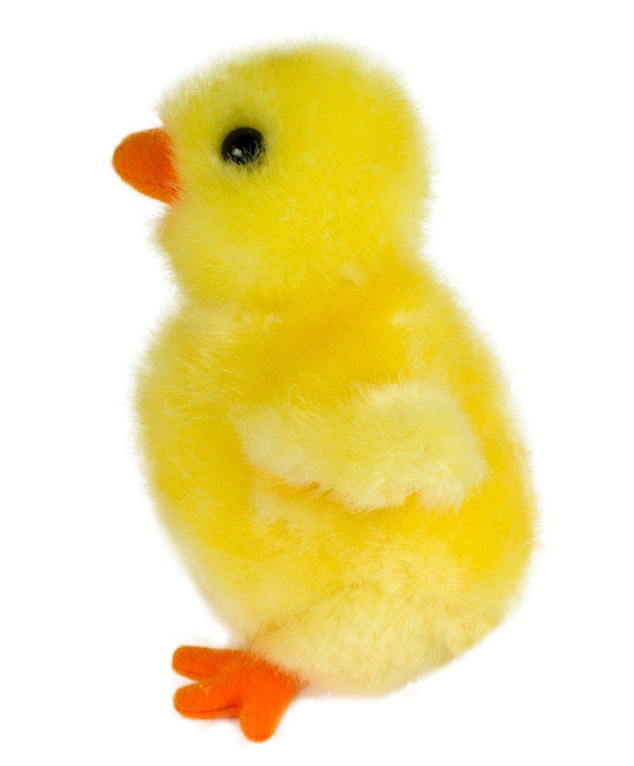 Uni-Toys Kuscheltier Küken Stofftier gelb 12 cm Uni-Toys