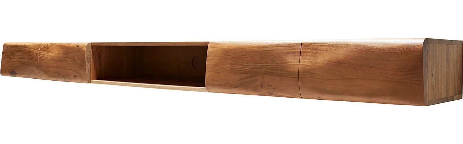 DELIFE Lowboard New, Live-Edge Akazie Natur günstig online kaufen