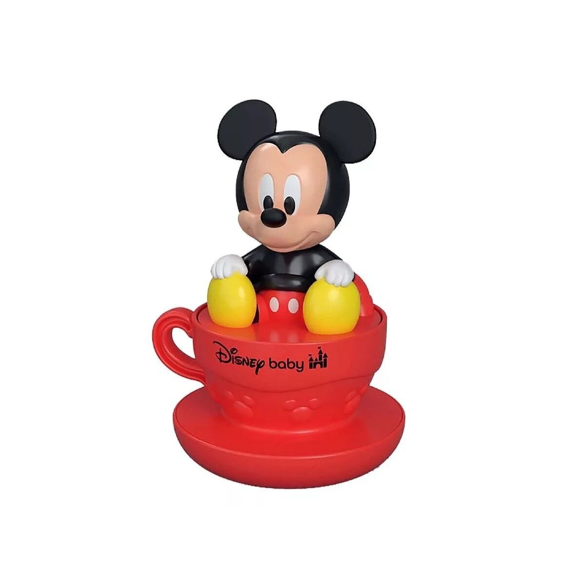 Clementoni® Lernspielzeug Disney Mickey Rest drehbare Figur auf Teetasse Clementoni