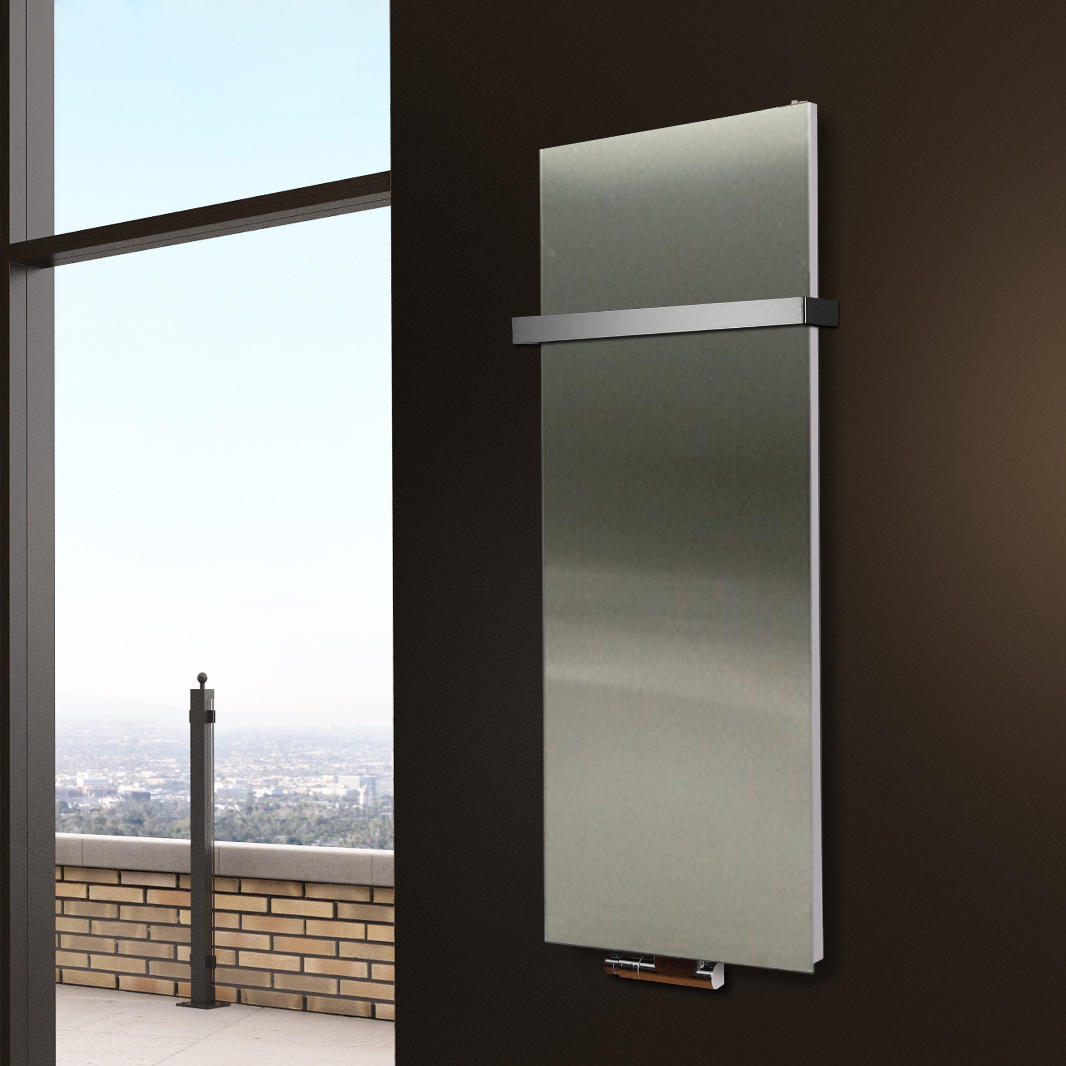 Szagato Badheizkörper Badheizkörper Design Mirror Steel 2 (alle Ausführungen)SZAGATO Design, 5 Jahre Garantie, Made in Germany