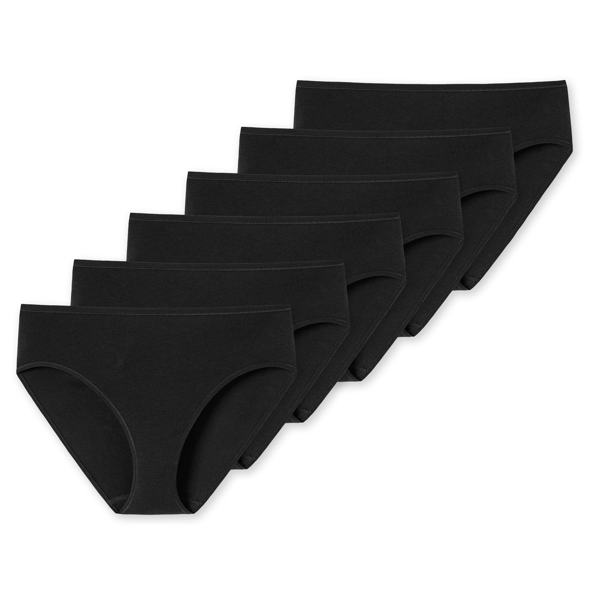 Slip Damen Slip 6er Pack Baumwolle