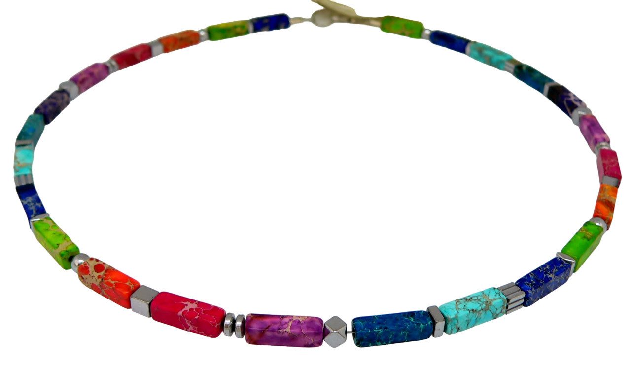 traumschmuck Collier 226i Halskette Schmuck-Edelstein Jaspis günstig online kaufen