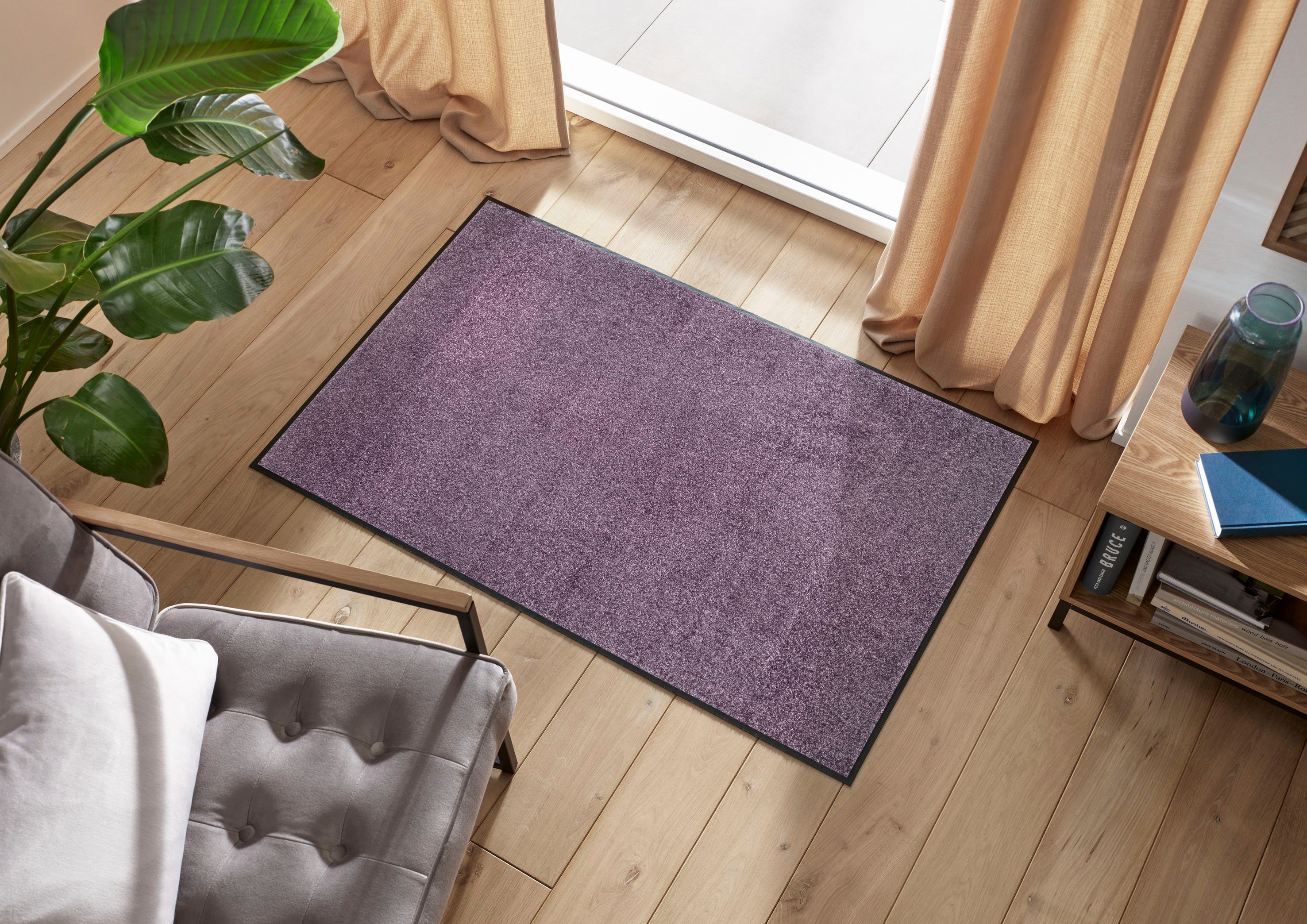 wash+dry by Kleen-Tex Fußmatte Trend Uni, Schmutzfangmatte, waschbar, recht günstig online kaufen