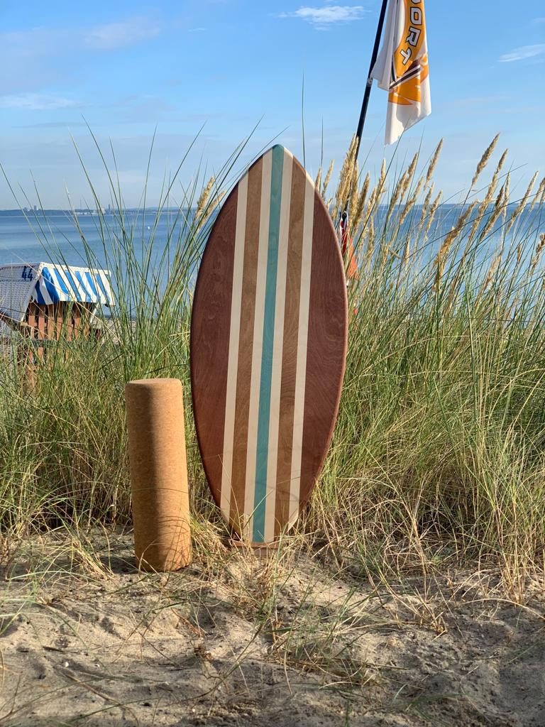 woodybalance Balanceboard Balanceboard woodybalance Board inkl. Bodenständer, Balance Board