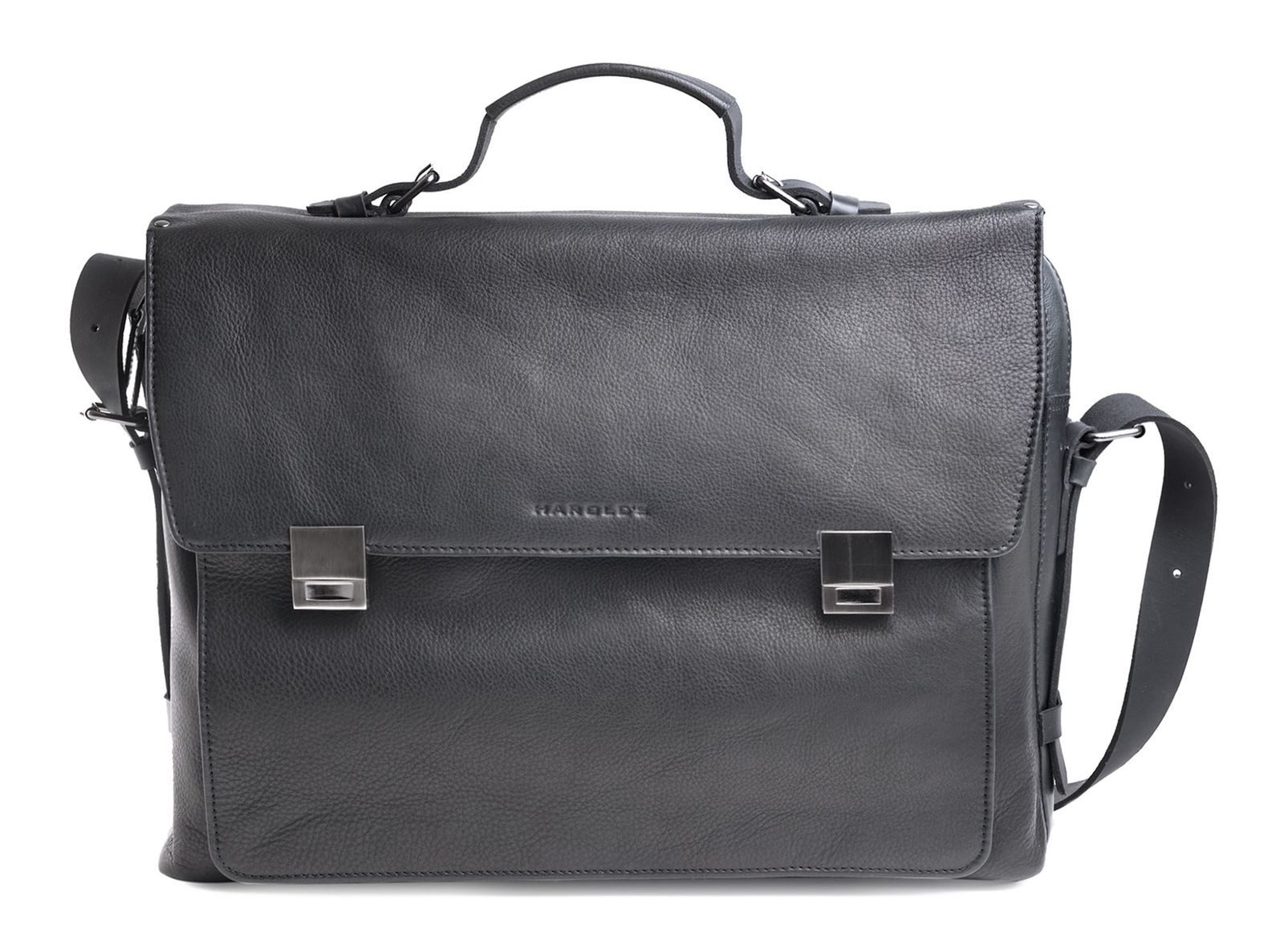Harold's Businesstasche Notebook Briefcase, aus echtem Rindsleder