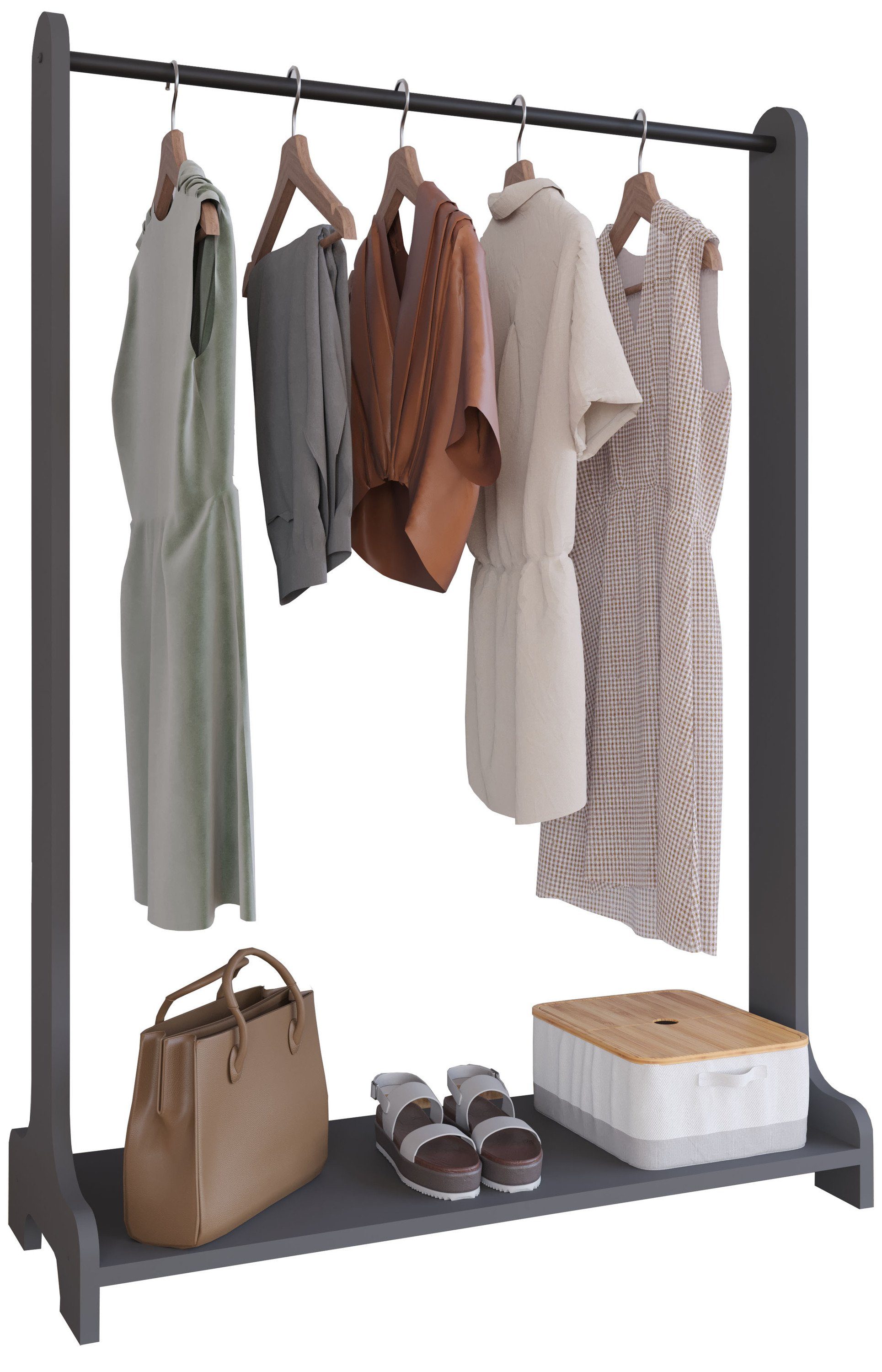 VCM Kleiderschrank Offener begehbarer Kleiderschrank Regal günstig online kaufen
