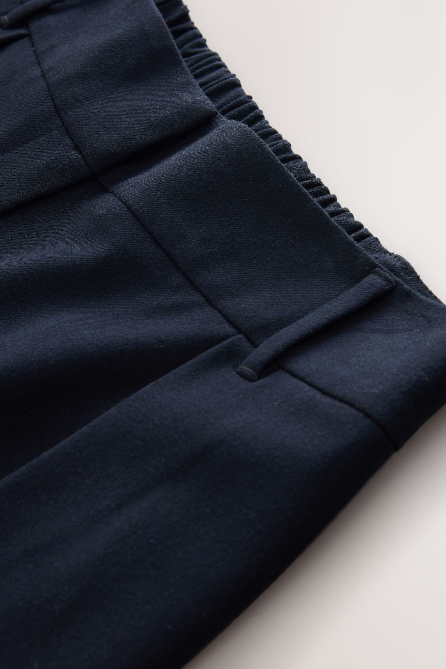 Next Dehnbund-Hose Hose mit weitem Bein + elastischem Rückenbund (1-tlg)