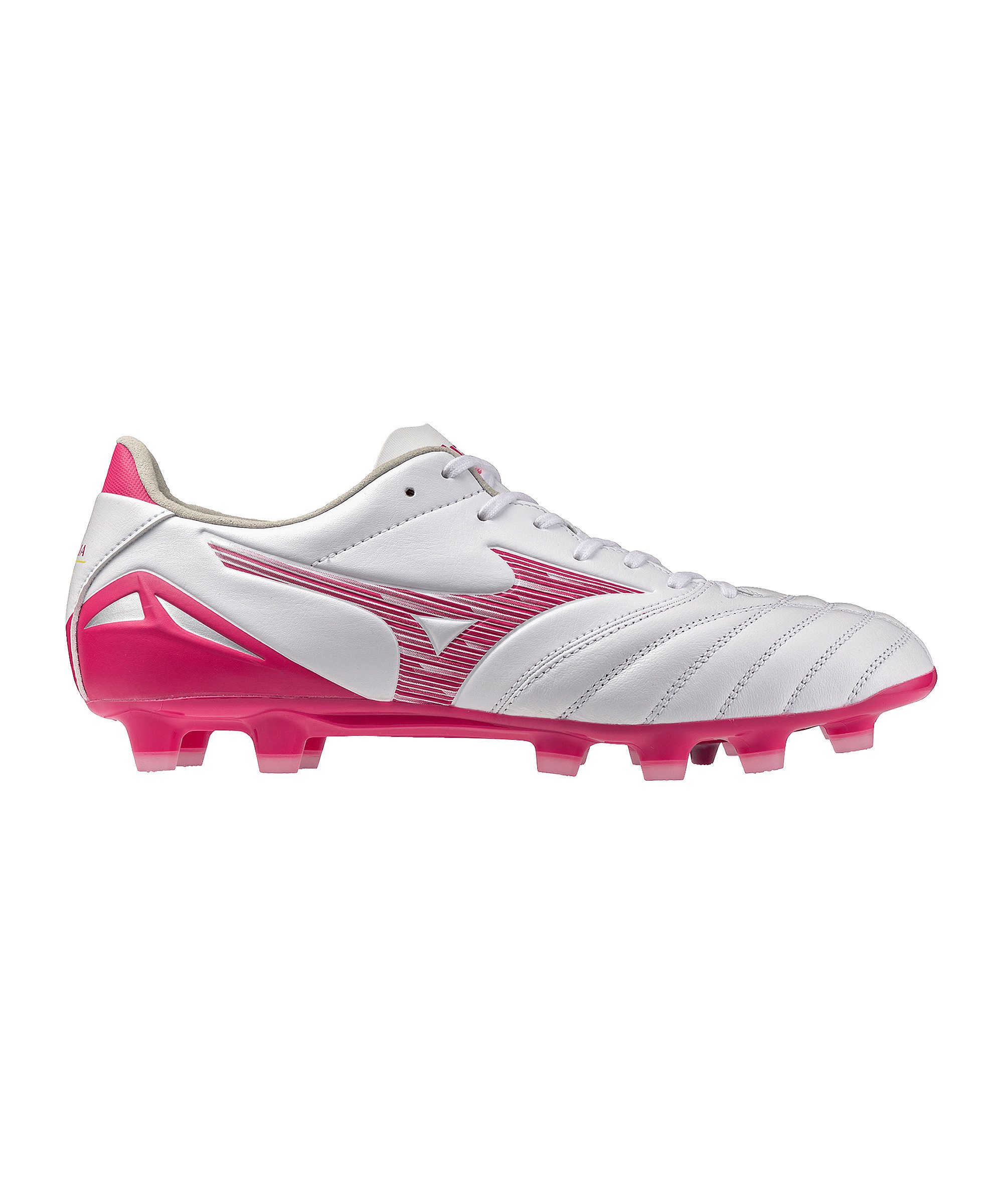 Mizuno Morelia Neo IV Pro FG Blazing Flair Weiß Fußballschuh