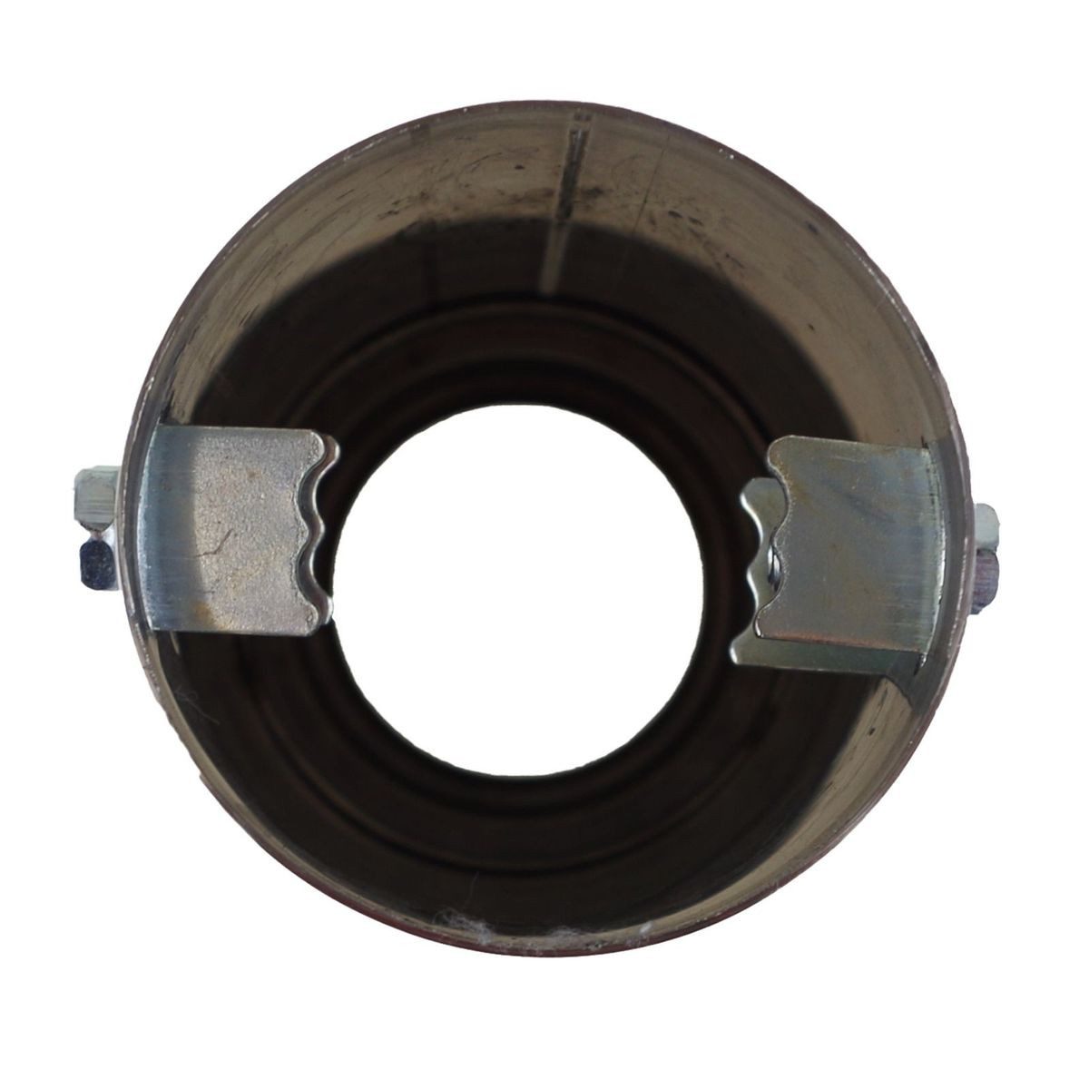 All Ride Auspuff-Flexrohr Auspuffblende Ø60mm silber Ornament Endrohr Edelstahl Blende Auspuff