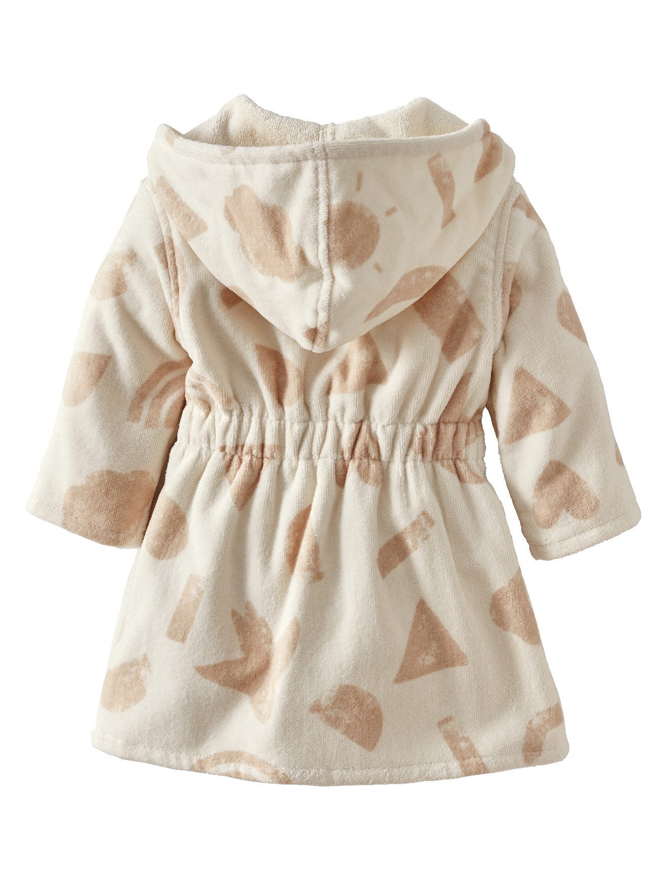 vertbaudet Bademantel Baby Bademantel HAPPY SKY, Bio-Baumwolle, Bio-Baumwolle