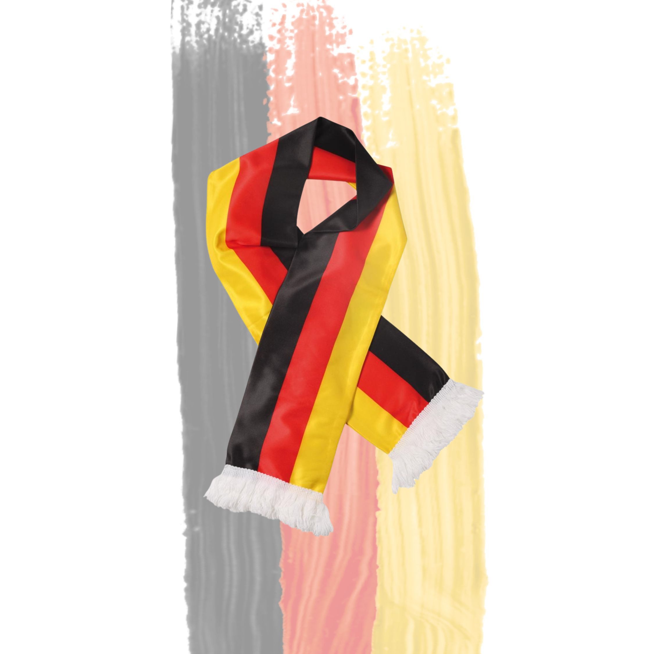 elasto Modetuch Schal NATIONS Fanschal in Deutschland-Farben für EM 2024