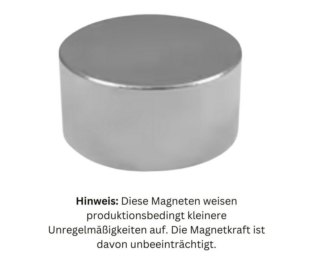 Thumbnail - MaajeeKuto Magnet Neodym-Magnete D100 x H20 mm Supermagnete mit hoher Haltekraft Magnete (1-St)