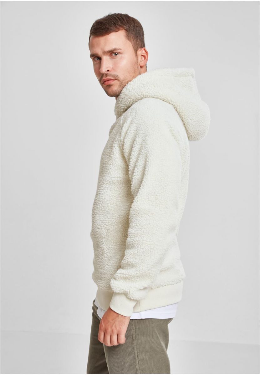 URBAN CLASSICS Kapuzenpullover Sherpa Hoody Kapuzenpulli Herren