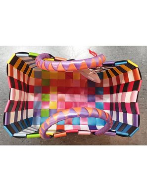 Witzgall Einkaufskorb Witzgall ICE BAG Shopper Klassik 5010-11, Einkaufstasche multicolor, 25 l, robuster, recycelter Kunststoff