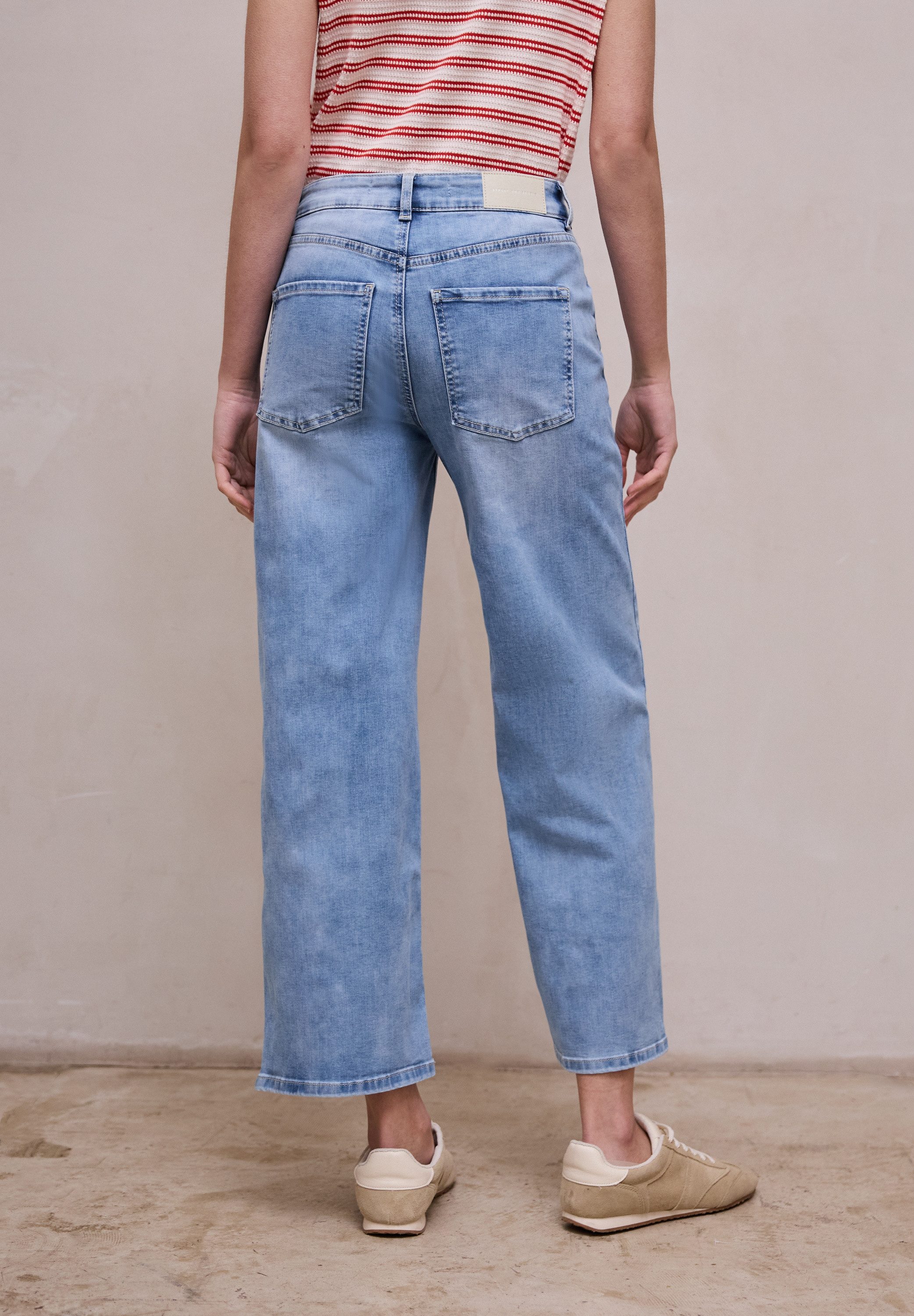 STREET ONE STUDIO Loose-fit-Jeans High Waist