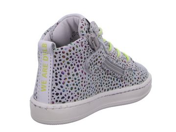 develab Girls Firststep Mid Cut Laces grau kombi Lauflernschuh