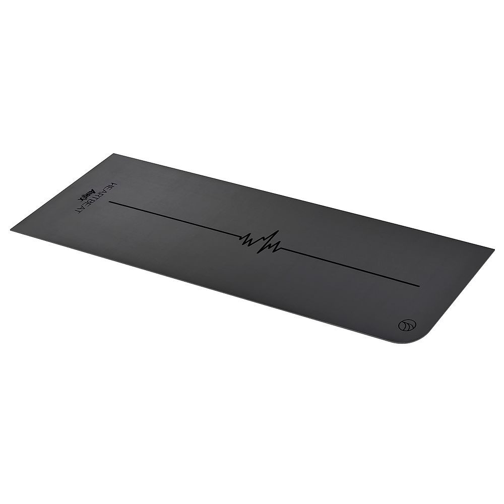 Airex Pilatesmatte Yoga-Matte Heartbeat, Weich, warm und bodenkälteisolierend