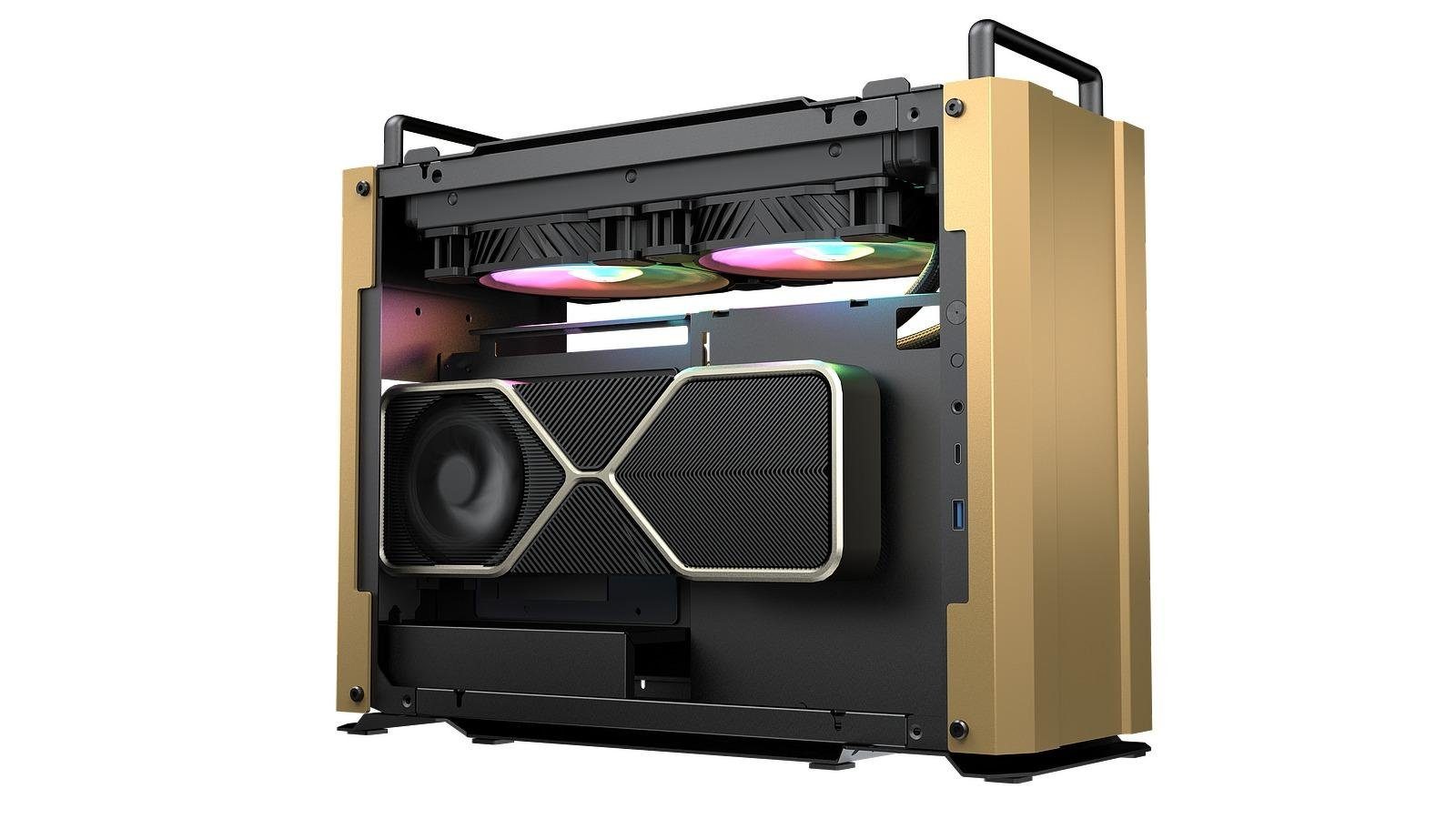 Gaming-Gehäuse Mini ITX Gehäuse DUST 2