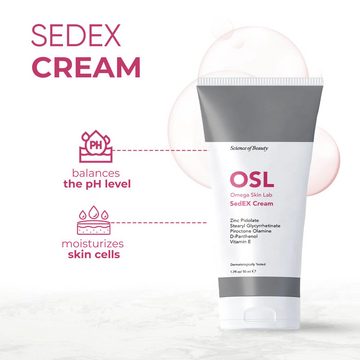 OSL Omega Skin Lab Gesichtspflege OSL SedEX Cream 50 ML: Gesichtscreme, Handfeuchtigkeitscreme, Körpercr