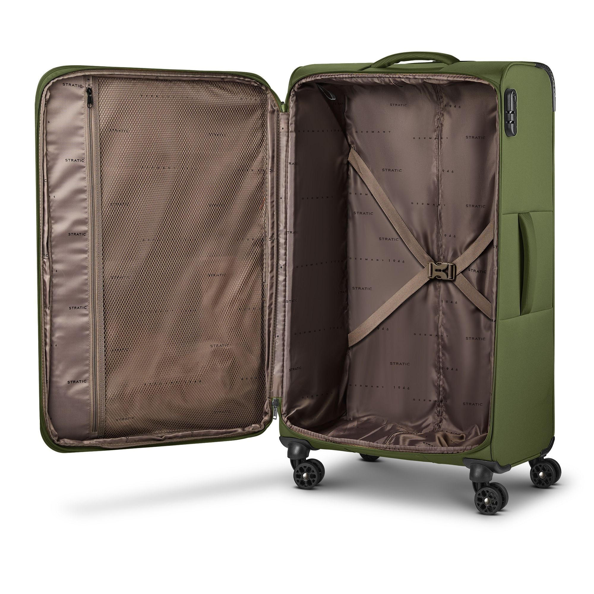 Stratic Weichgepäck-Trolley taska, 4 Rollen, Polyester
