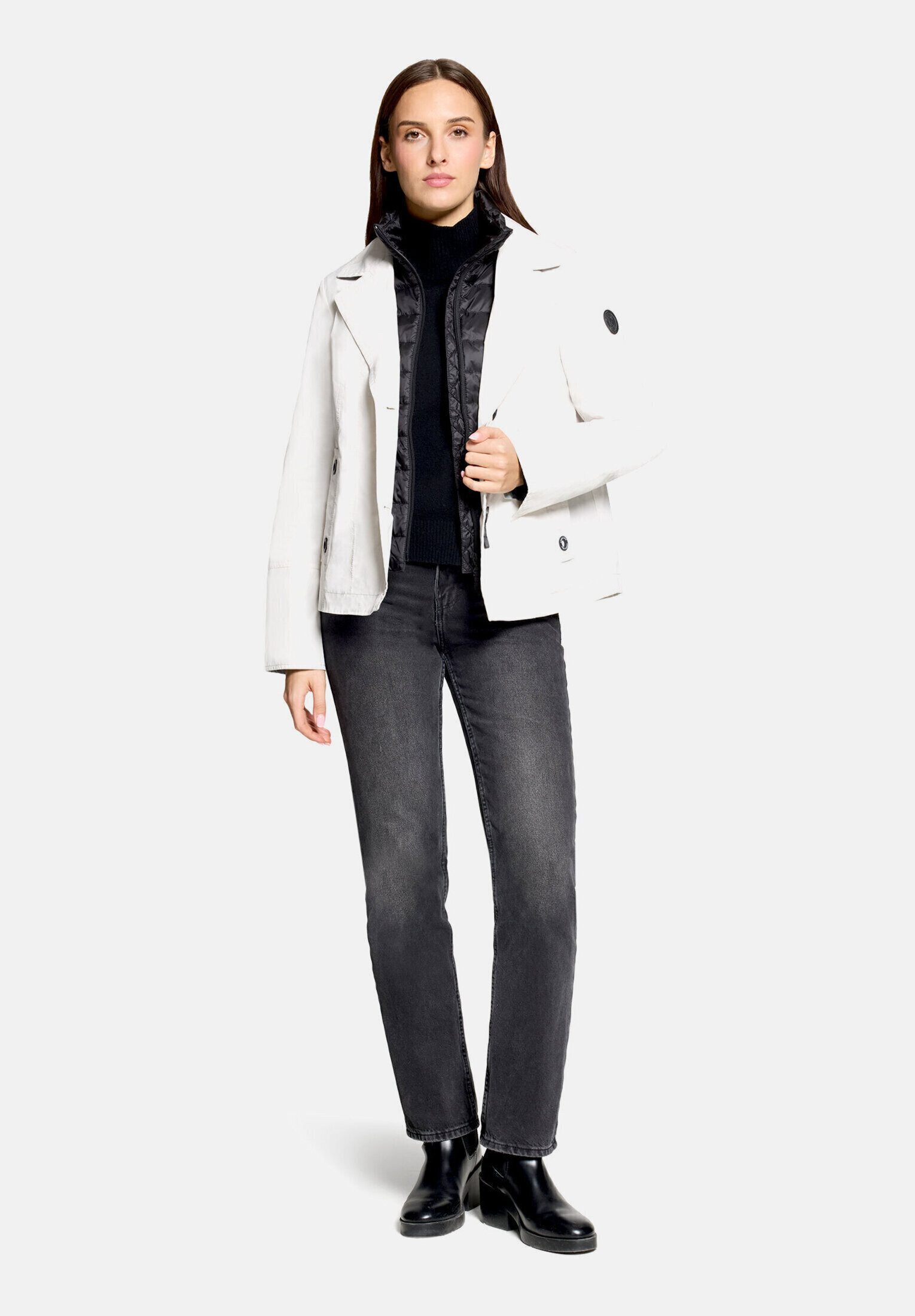 Amber & June Outdoorjacke Damen mit abnehmbarem Westenteil