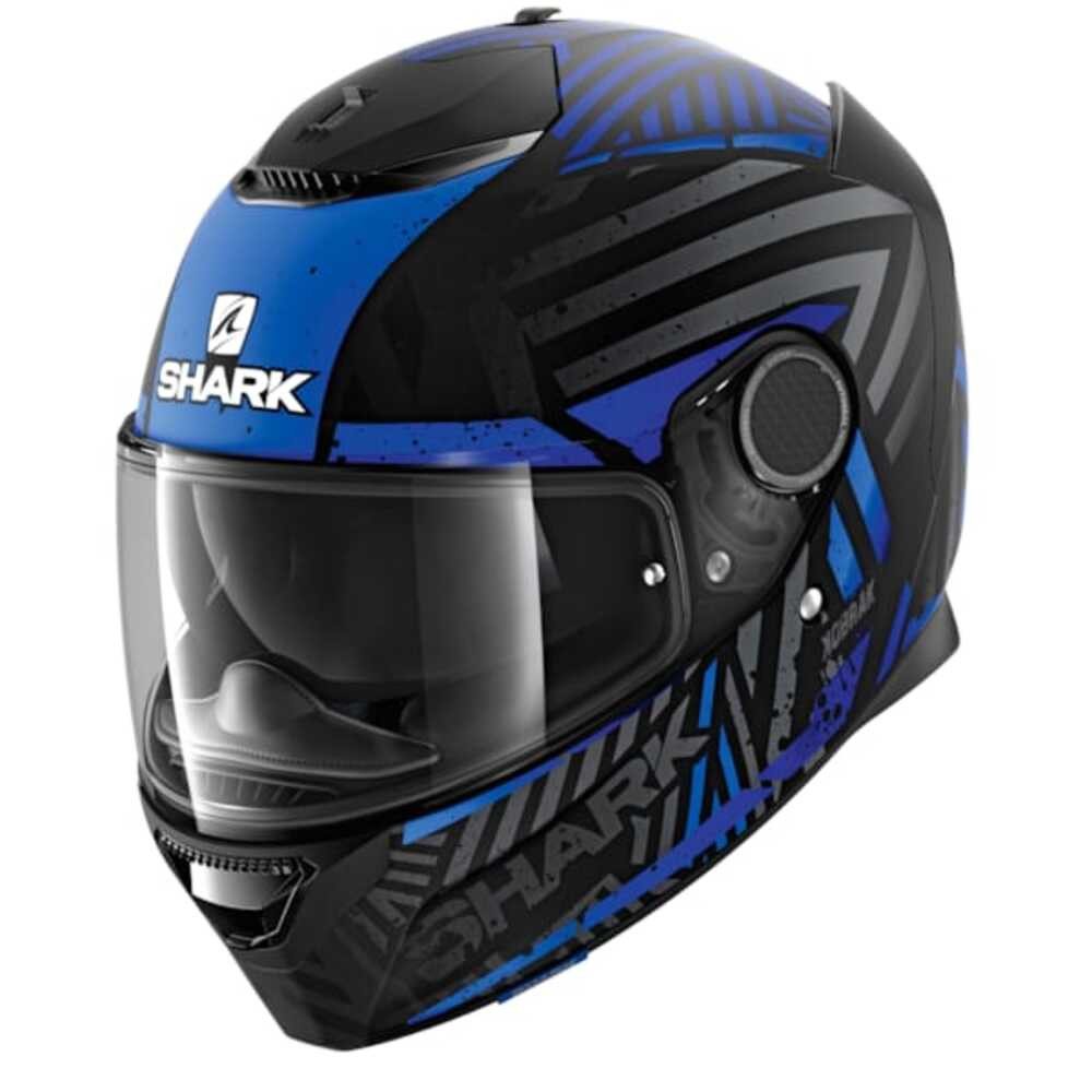 SHARK HELMETS Motorradhelm Shark Motorradhelm SPARTAN 1.2 KOBRAK Mat KVV, Gr. M