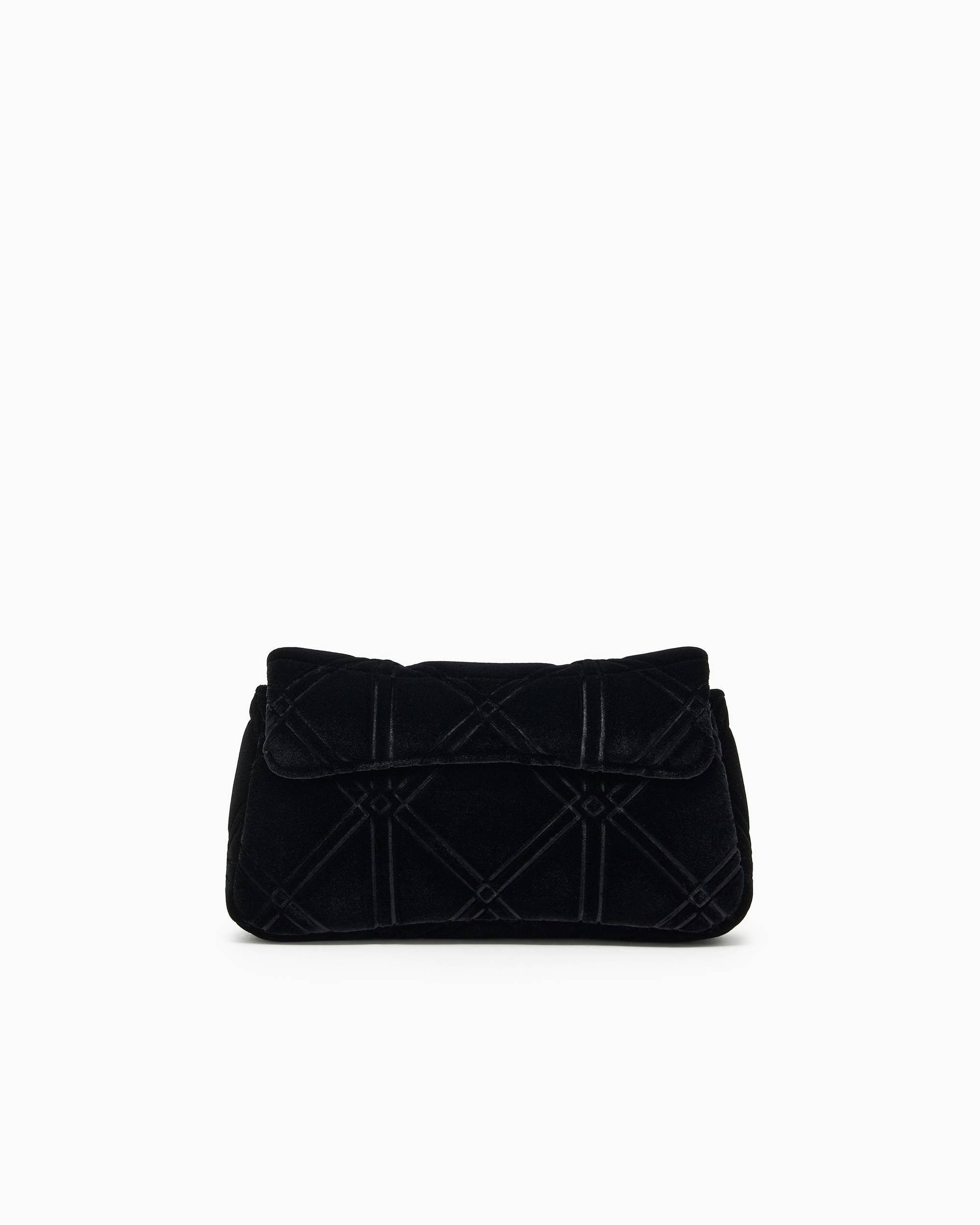 Emporio Armani Schultertasche BLACK VELVET