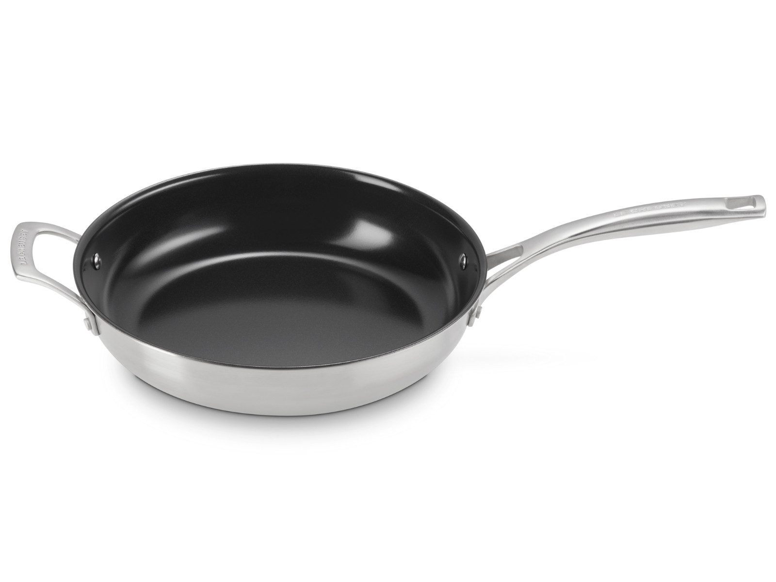 LE CREUSET Pfannen-Set Essential 3-ply Pfannenset antihaft 24/28cm 2tlg