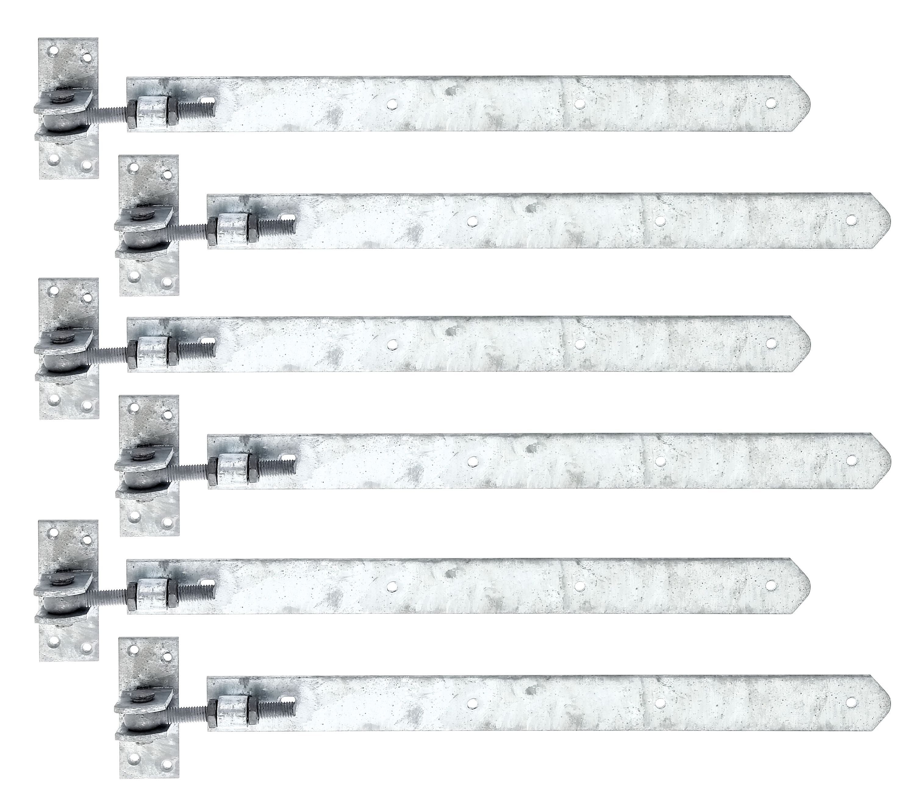 Alberts Ladenband Alberts 846022 Ladenband, gerade, Abschluss abgerundet, verstellbar um, Alberts 6x Ladenband, gerade/abgerundet, verstellbar, 463 mm, feuerver