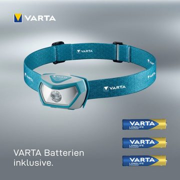 VARTA Kopflampe VARTA Outdoor Sports H10 Pro inkl. 3xAAA Batterien