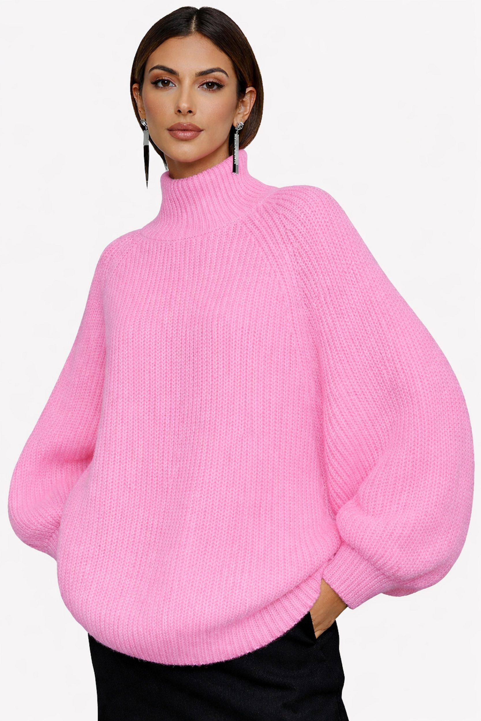 Worldclassca Strickpullover WORLDCLASSCA Damen Oversize Strickpulllover Ste günstig online kaufen