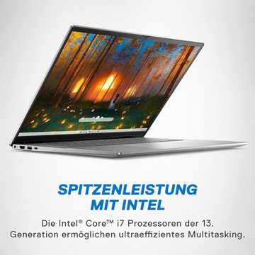 Dell mit Dolby Atmos, Blaulichtreduktion, FHD-Kamera und mehr Notebook (Intel Core i7 1360P, Iris® Xe Graphics, 512 GB SSD, FHD,16GB RAM, Erleben Sie kabellose Freiheit und beeindruckenden Sound)