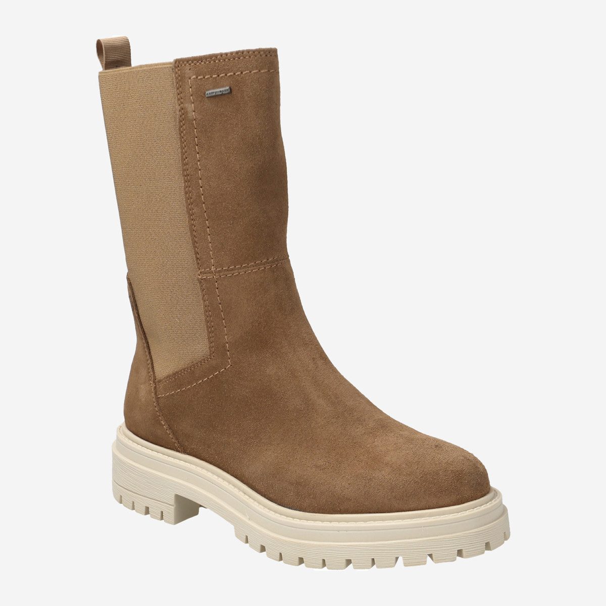 Geox GEOX IRIDEA, Warmfutter, Stiefel, Beige, Damen Winterstiefel