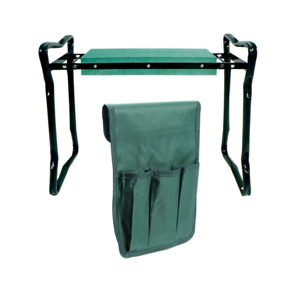 HoyoLee Handels GmbH Kniebank Kniebank Garten klappbar, 3-in-1 Gartenhocker mit EVA-Polster & Tasche