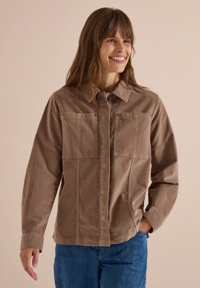 CECIL Kurzjacke in Cord-Optik