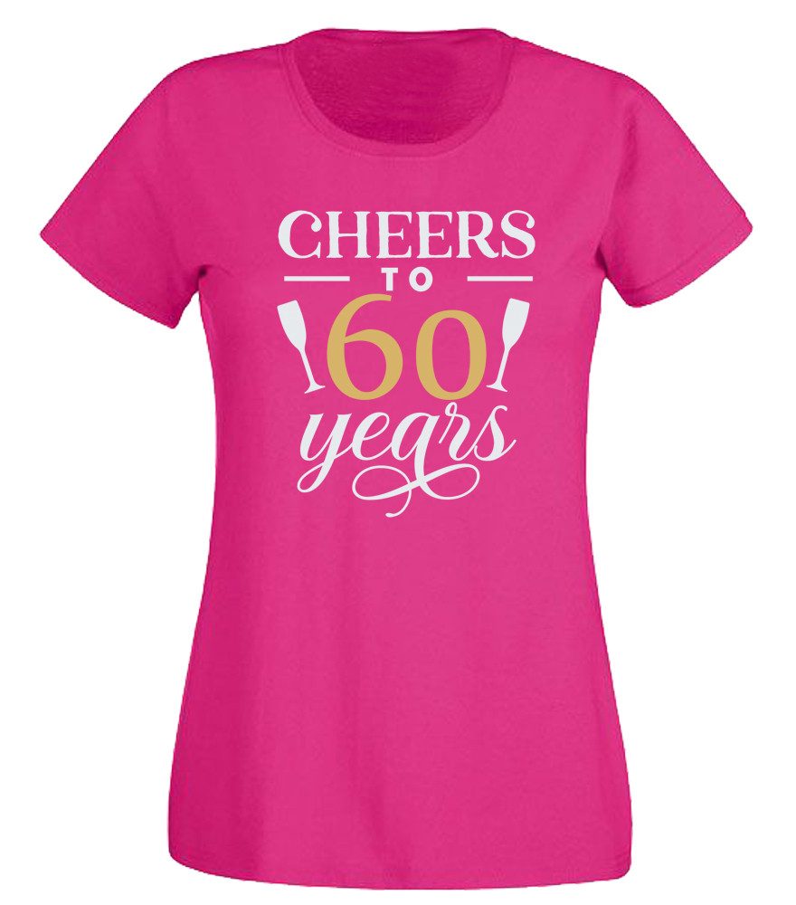 T-Shirt Cheers to -60- years