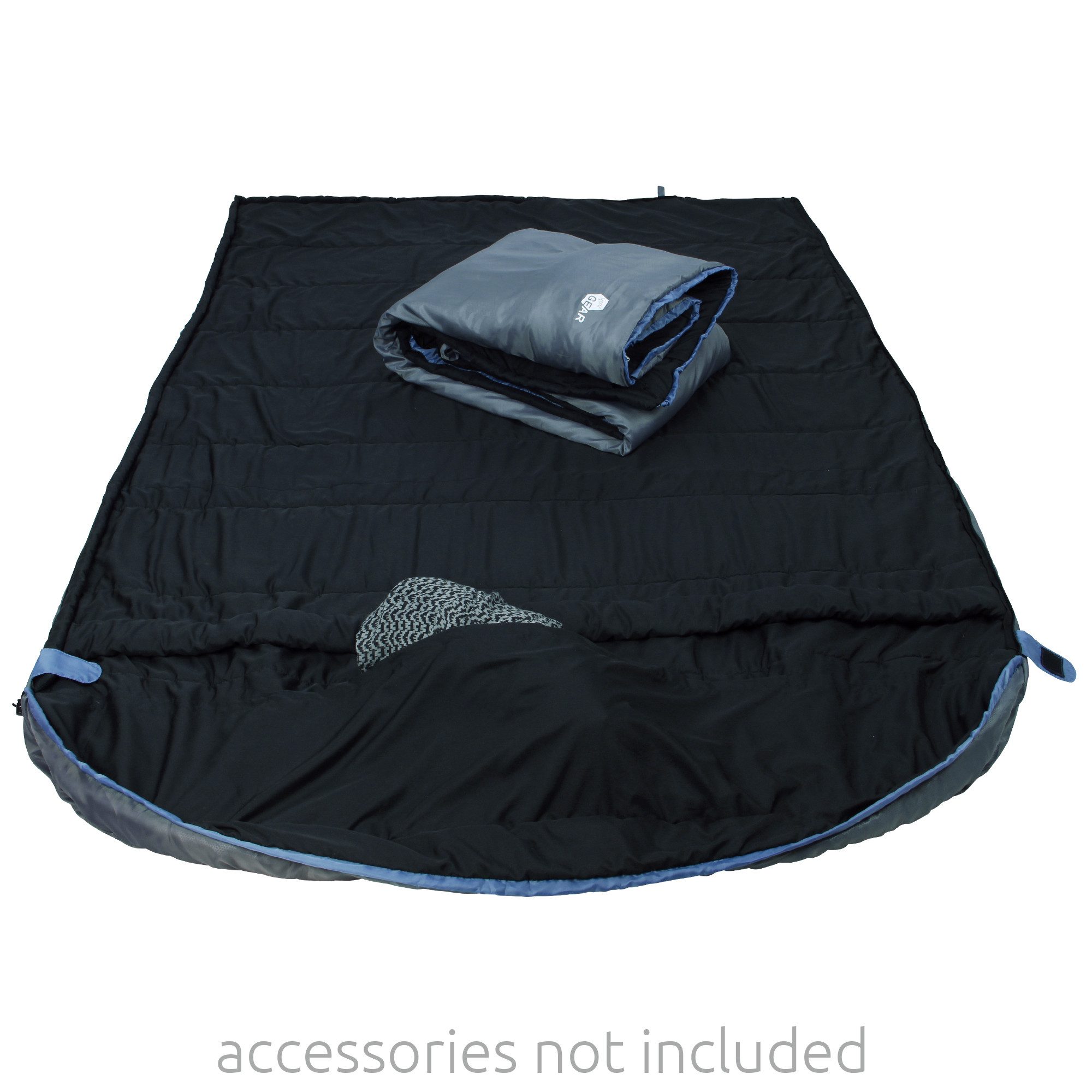 yourGEAR Doppeldeckenschlafsack yourGEAR Schlafsack Ostria Duo -3°C 2 Mann Deckenschlafsack 230x160 cm – Bild 5 von 5