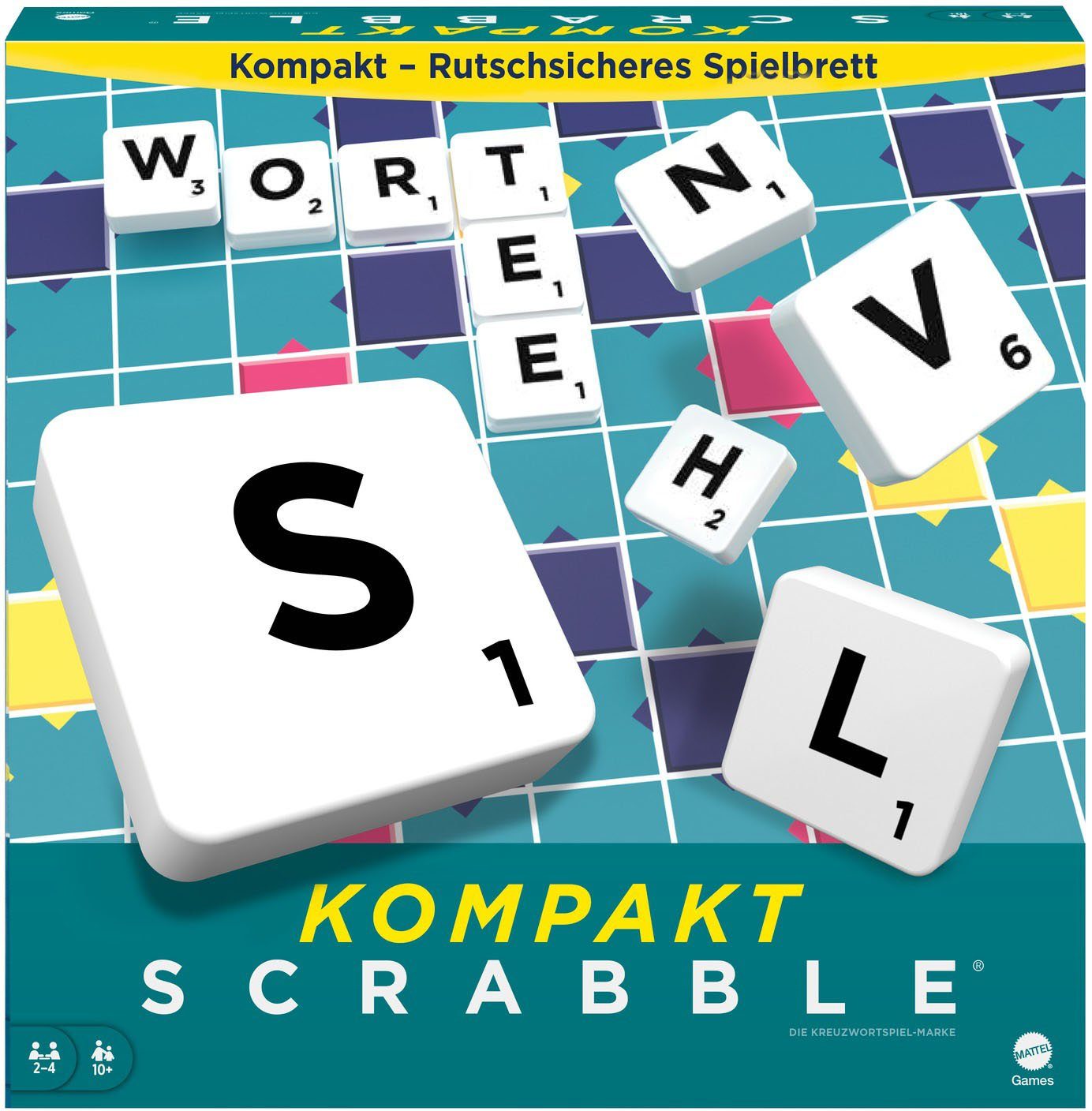 Mattel games Spiel Scrabble Kompakt
