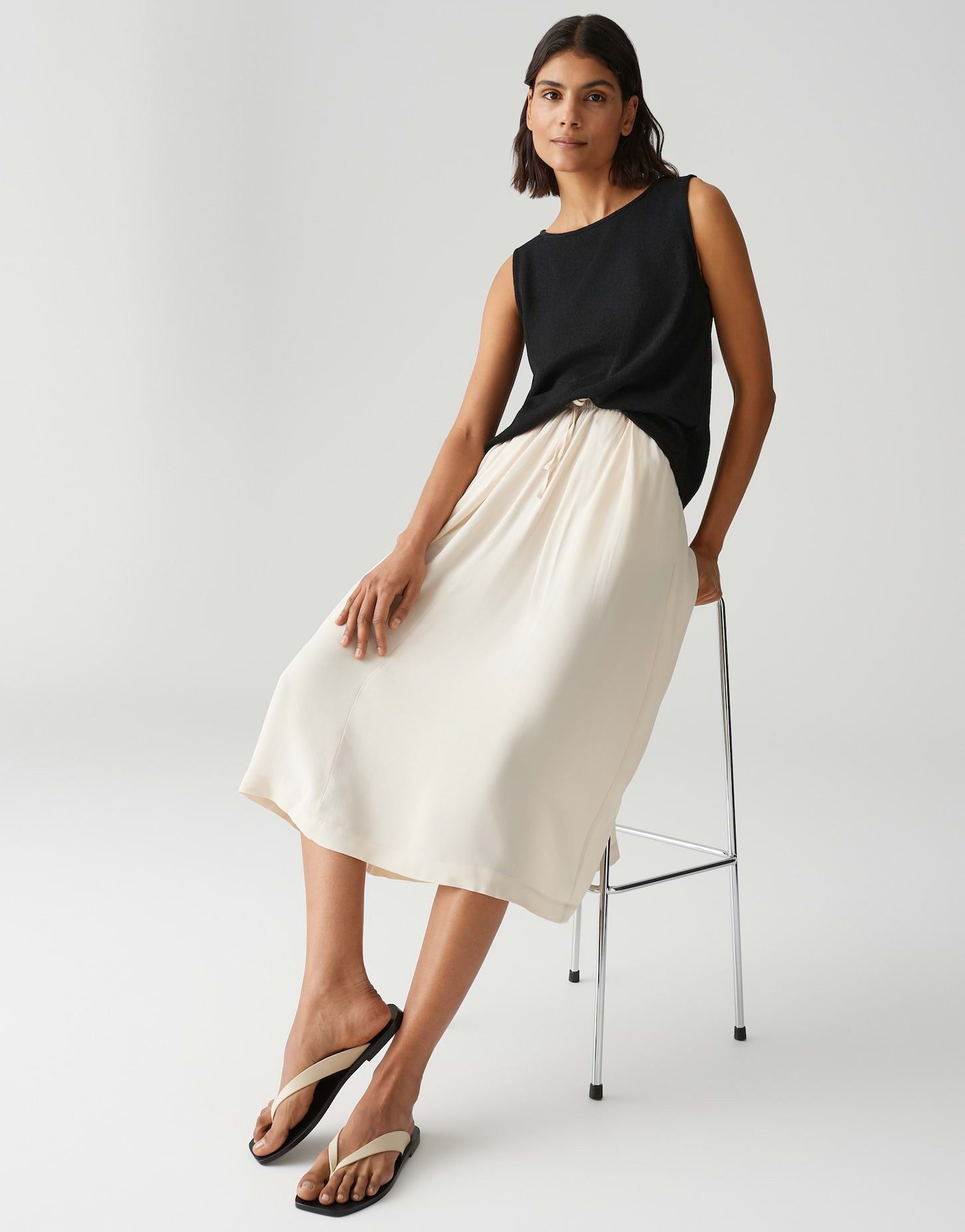 OPUS Shirttop ILONKA Loose in edler Strickoptik