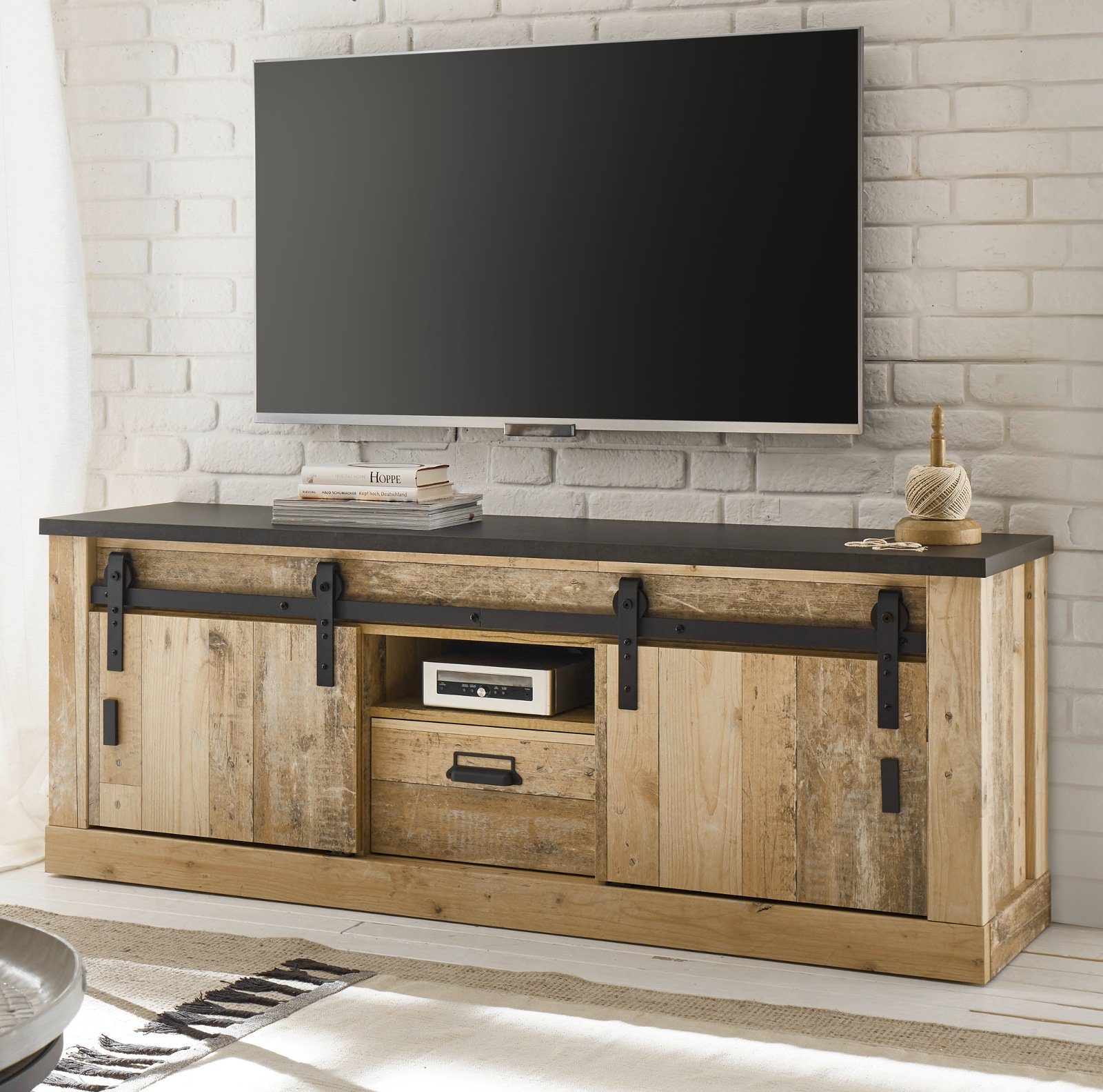 Furn.Design Lowboard Stove (TV Unterschrank, Breite 160 cm), Soft-Close
