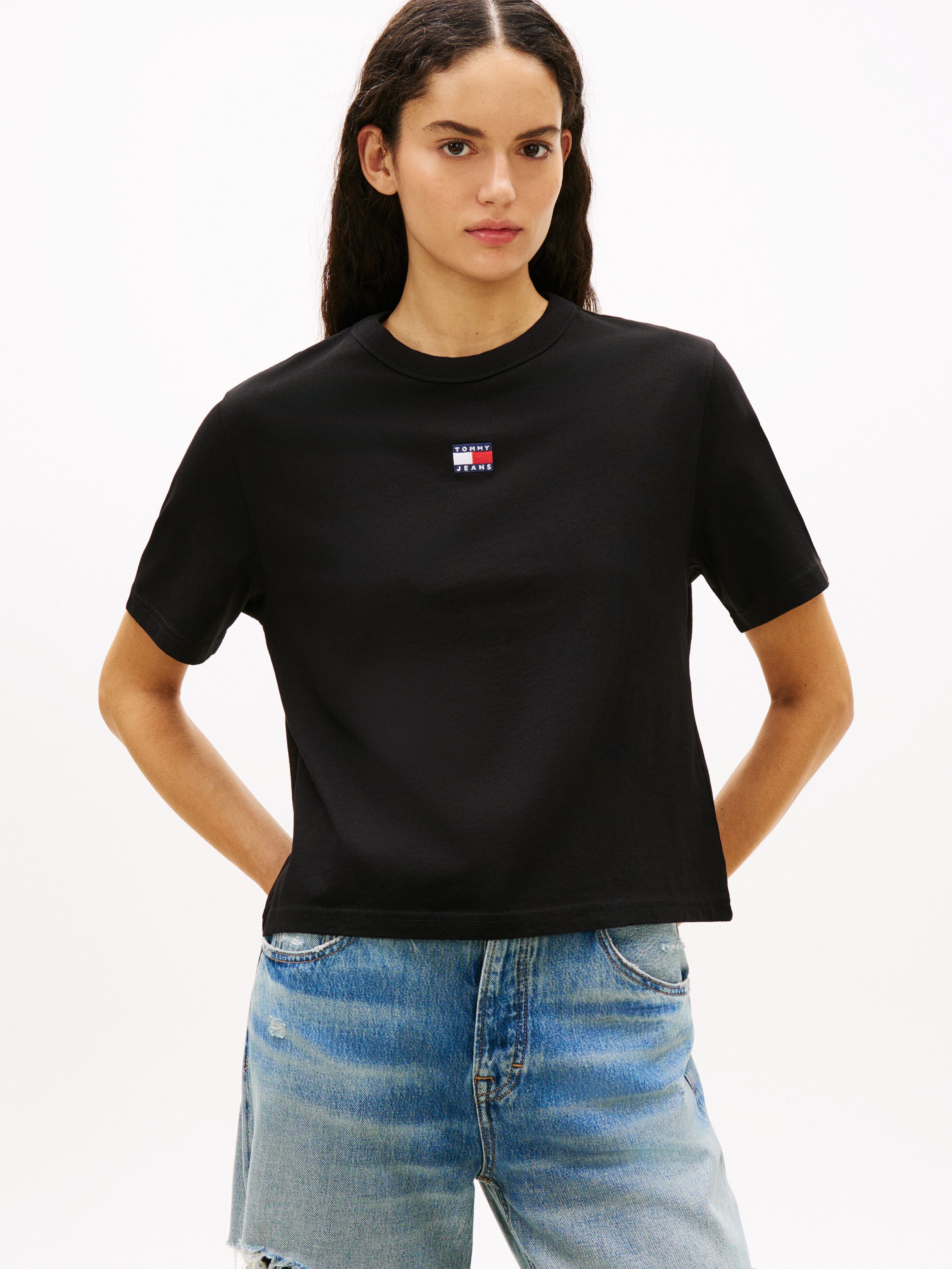 Tommy Jeans Kurzarmshirt TJW BXY BADGE TEE EXT günstig online kaufen