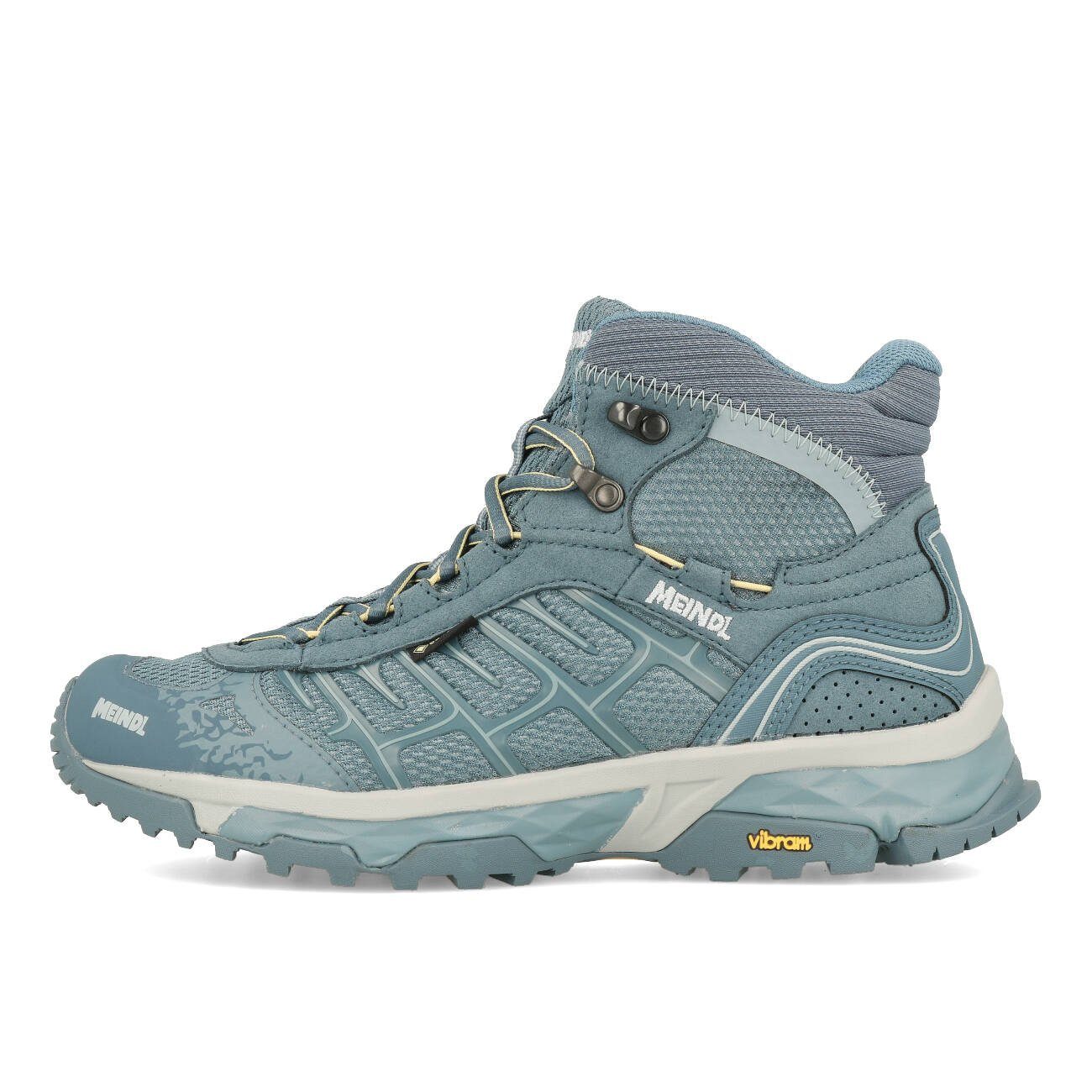 Meindl Finale Lady Mid GTX Damen Eisgrau Gelb Outdoorschuh