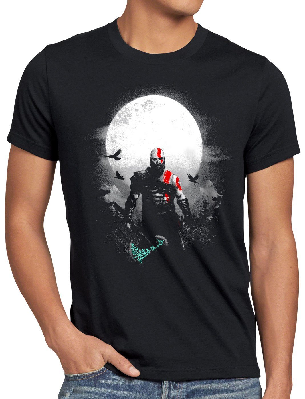 style3 T-Shirt God Warrior griechenland antike günstig online kaufen