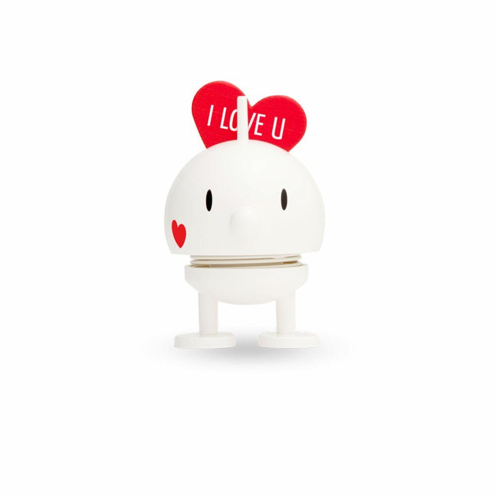 HOPTIMIST Dekofigur Baby Love Bumble Weiß günstig online kaufen