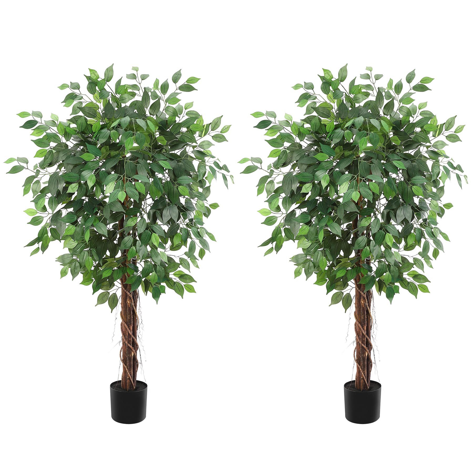 Kunstbaum Künstlicher Ficus-Baum Kunstliche Pflanzen Künstliche Baum, GarveeMore, Höhe 152 cm