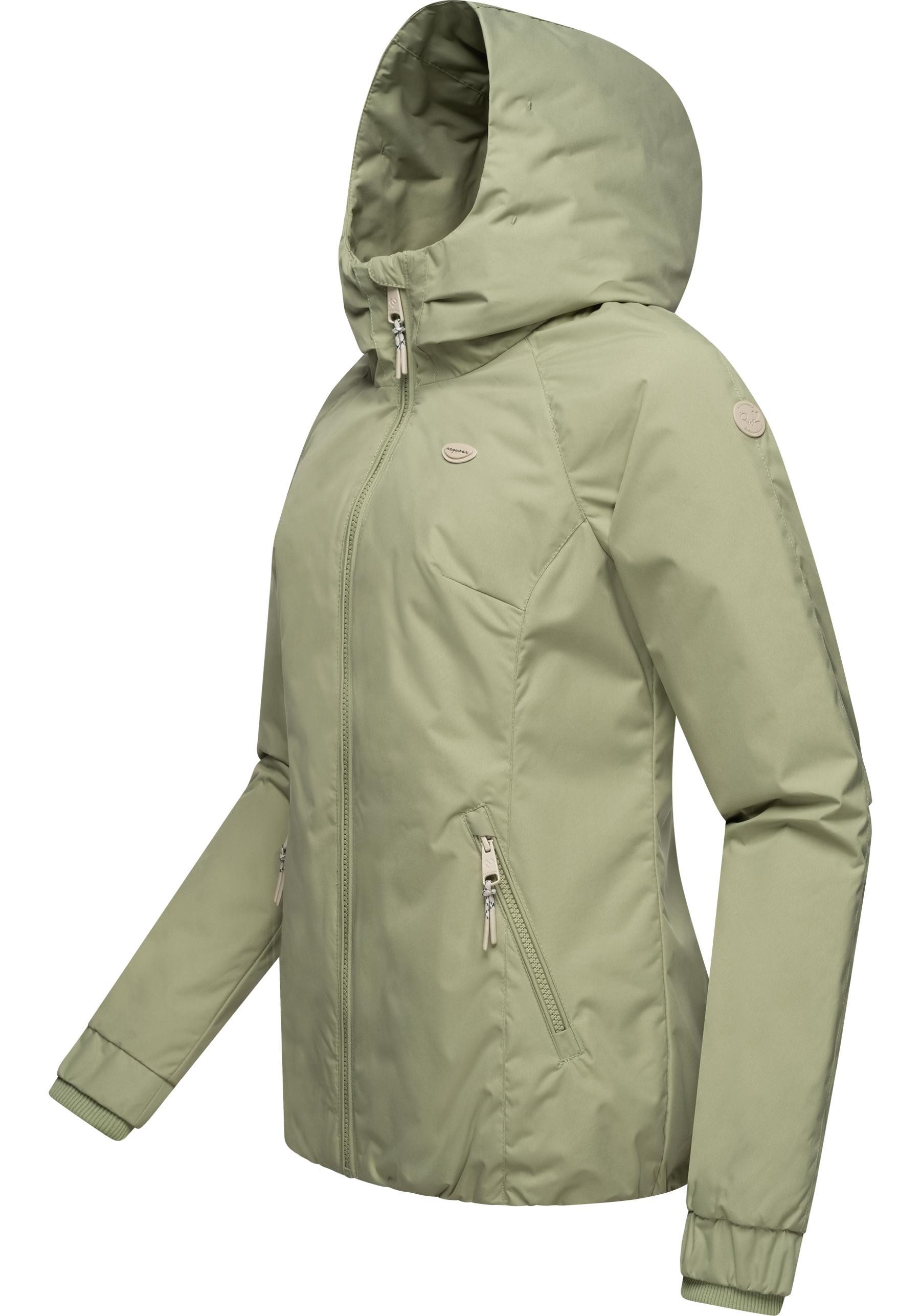 Ragwear Winterjacke Dizzie Warm Wasserdichte Damen Jacke mit Kapuze