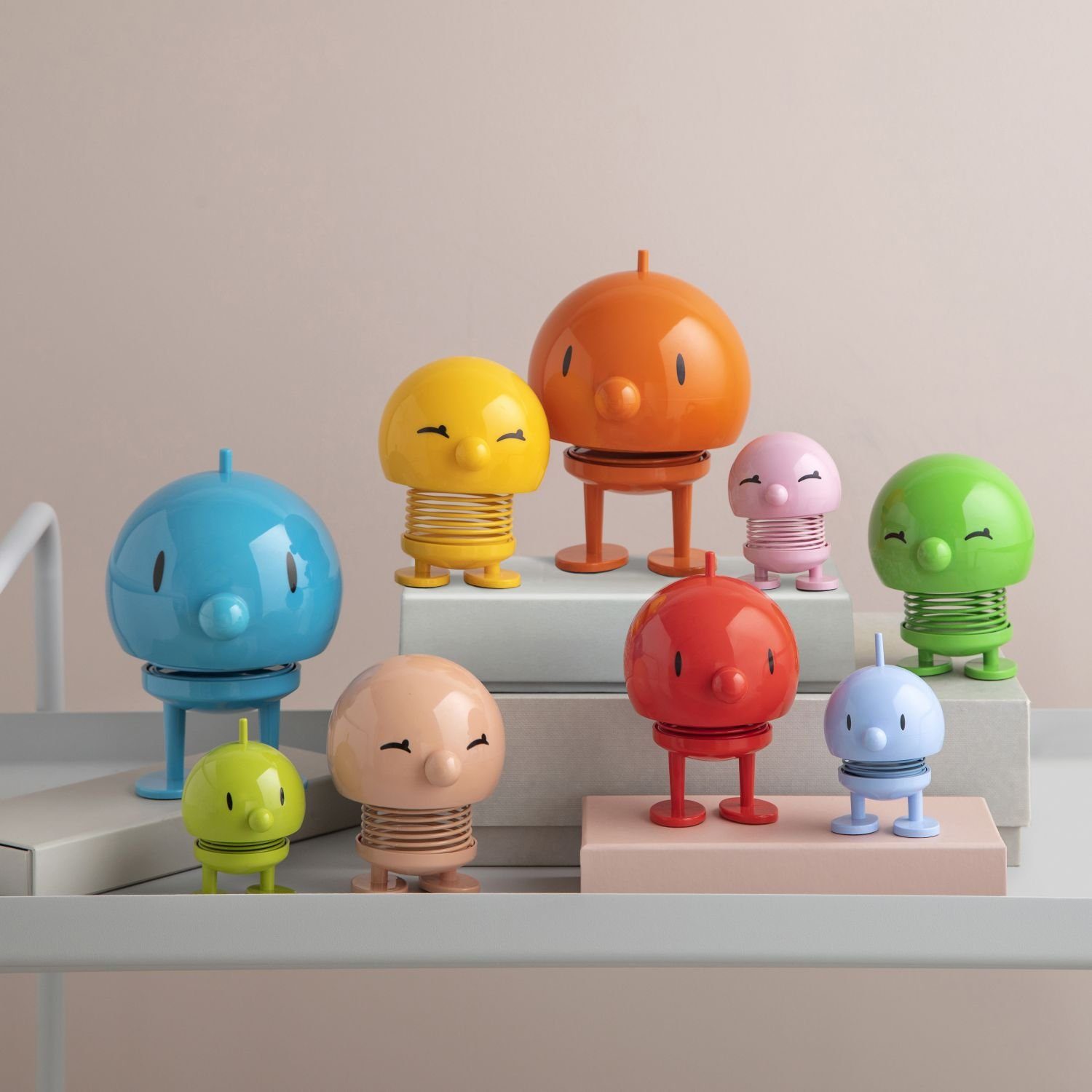 HOPTIMIST Dekofigur Bumble L Orange