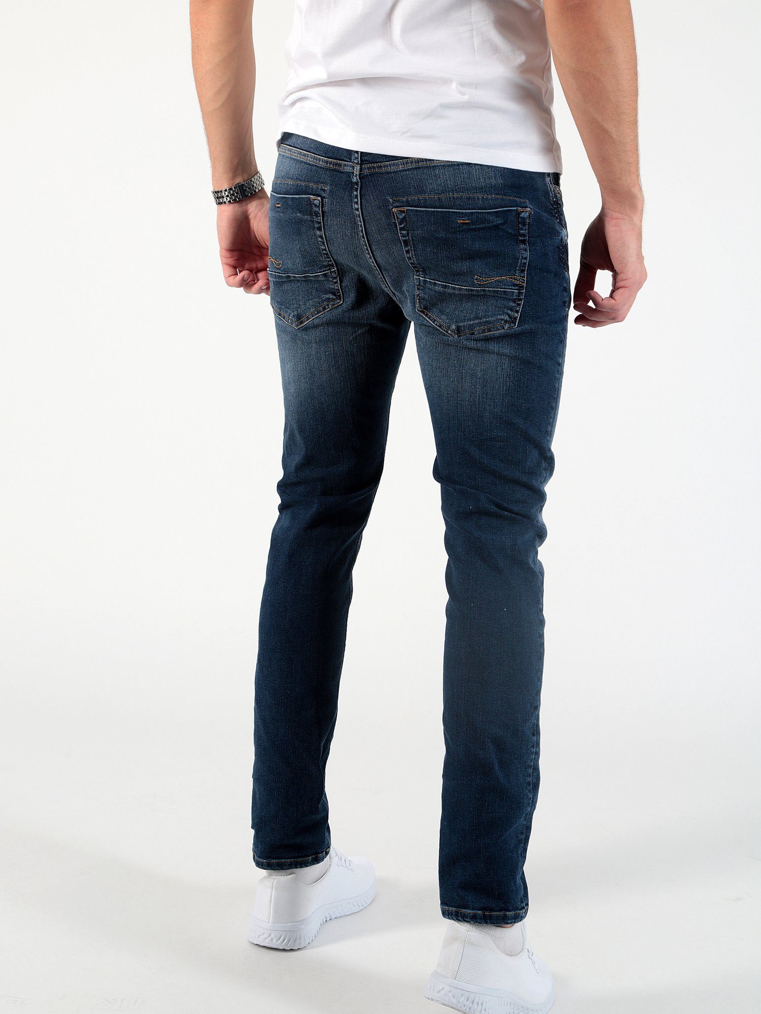 JEANS MOD brant CORNELL AU20-1003.3153 blue Denim 5-Pocket-Jeans of Miracle