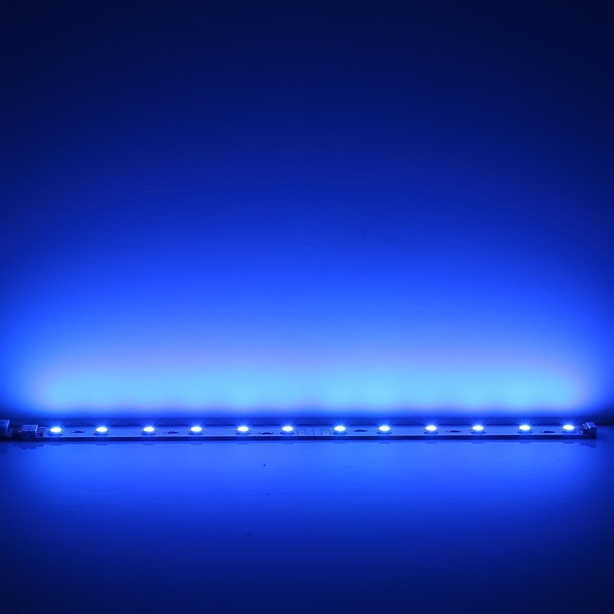 Hintergrundbeleuchtung, Ogeled Farbwechsel, RGB 25cm, LED LED-Lichterkette schmal, 24V Bunt, Farbwechsel, dimmbar, Modul Party-Lichterkette
